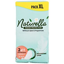 Naturella Tender Protection Normal Plus - Winged Sanitary Pads 16.0ks