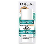 L'Oréal Paris Bright Reveal Niacinamida Fluido Diario Spf50 #medio 50ml