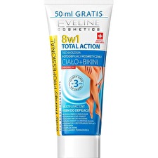 Eveline Cosmetics Body Therapy 8in1 Total Action Multifunctional Depilatory Cream - Krém Na Holení Pro Všechny Typy Pleti 200ml