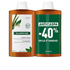 Klorane Galanga Anti-dandruff Rebalancing Shampoo Pack 2x 400ml