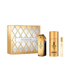 Paco Rabanne Set Paco Rabanne: 1 Million Eau De Toilette For Men 100ml & 1 Million Eau De Toilette For Men 10ml & 1 Million Anti-perspirant Deodorant Spray For Men 150ml
