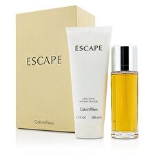Calvin Klein Flucht Coffret: Eau de Parfum Spray 100ml/3.4oz + Body Lotion 200 ml / 6,7 Unzen 2ST