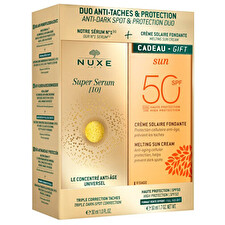 Nuxe Set The Universal Age-defying Concentrate 30ml/sun Melting Cream High Protection Spf50 Face 50ml 80ml