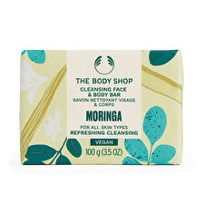The Body Shop Cleansing Face & Body Bar Moringa 100g