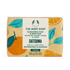 The Body Shop Satsuma Cleansing Face & Body Bar 100.0g