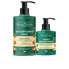 Beauterra Extra-doux Fortifiing Shampoo 750ml & Conditioner 500ml Pack 2 Pcs