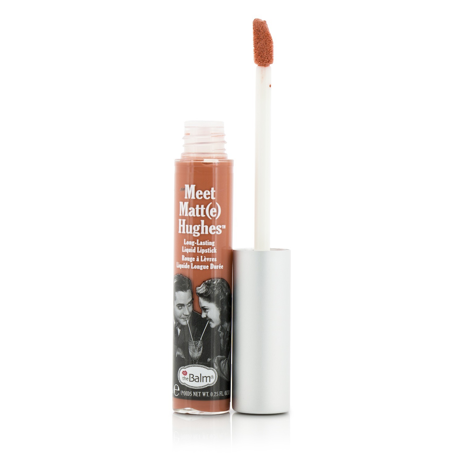 theBalm Meet Matte Hughes : Matte Liquid Lipstick - 12 Colors - Doting - 7.4ml
