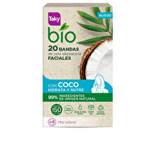 Taky Bio Coco Facial Wax Strips For Hair Removal 20 Units