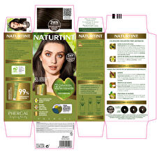 Naturtint Ammonia-free Dye #3wn-natural Radiant Dark Brown 170ml