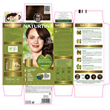 Naturtint Ammonia-free Dye #4w-radiant Dark Brown 170ml
