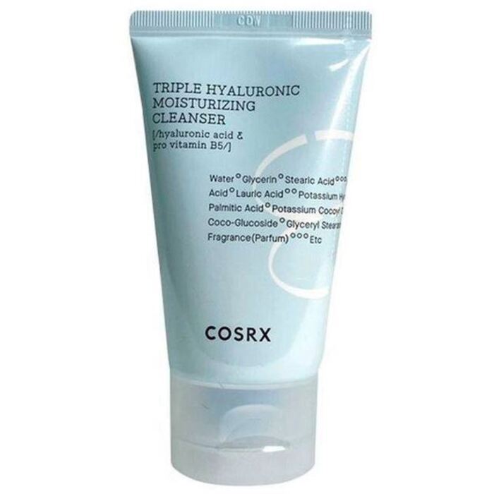 Cosrx Hydrium Triple Hyaluronic Moisturizing Cleanser Mini - 50ml
