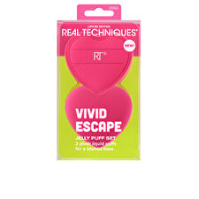Real Techniques Vivid Escape Jelly Puff Case 2 Pcs