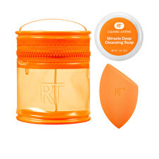 Real Techniques Miracle Blend & Cleanse Case 3 Pcs
