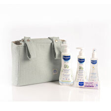 Mustela Mint Trolley Bag Case 5 Pcs