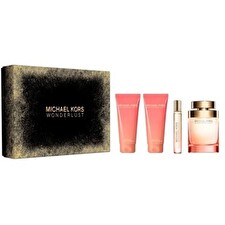 Michael Kors Wonderlust Gift Set Eau De Parfum 100ml Shower Gel 100ml Body Lotion 100ml And Miniature Eau De Parfum 10ml 100ml