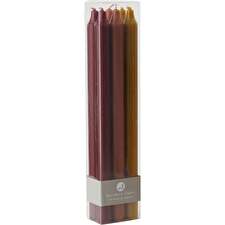 Tapers Autumn Harvest Six Tapers Each 12 Inches Long