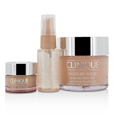 Moisture Surge Set: Moisture Surge 125ml + Alles über Augen 15ml + Moisture Surge Face Spray Durstige Haut Relief 30ml 3pcs