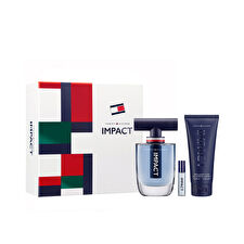 Tommy Hilfiger Set Tommy Hilfiger: Impact Eau De Toilette For Men 50ml & Impact Eau De Toilette For Men 4ml & Impact Shower Gel Body 100ml