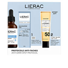 Lierac Set Lierac: Protocole Anti-dark Spots Serum For Face 30ml & Sunissime The Sun Velvety Fluid For Face Spf50+ 25ml