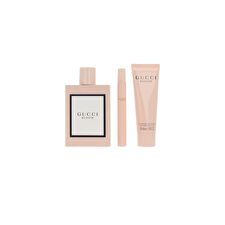 Gucci Gucci Bloom For Women - 3 Pc Gift Set 90ml/3.3oz Eau De Parfum Spray 30ml/1.6oz Perfumed Body Lotion 0.33oz Eau De Parfum Spray (mini) 90ml/3.3oz