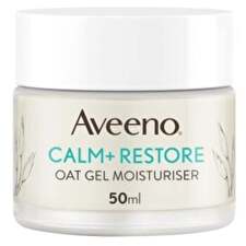 Aveeno Calm & Restore Oat Gel Moisturiser - Zklidňující A Hydratující Pleťový Gel 50ml