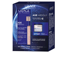 Uriage Age Absolu Micro-redensifying Serum & Pink Cream Case 2 Pcs