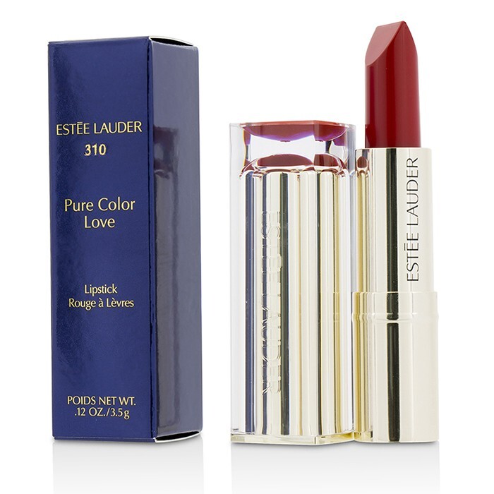 Estee Lauder Pure Color Love Lipstick - #310 Bar Red 3.5g/0.12oz