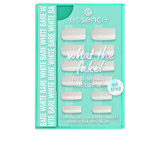 Essence What The Fake! False Nails Set #04 - Bare White 6 Pcs