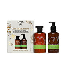 Apivita Tonic Mountain Tea Body Care Set 2 Pcs