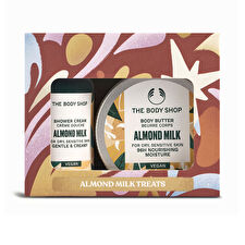 The Body Shop G1 Almond Milk Duo Set Shower Cream 60ml/body Butter 50ml 110ml