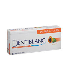 Dentiblanc Blanqueador Intensivo Con Papaya Pack 2x 100ml
