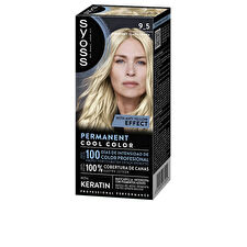 Syoss Permanent Cool Color #9.5-rub Muy Claro Ceniza 1 U