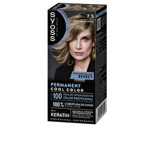 Syoss Permanent Cool Color #7.5-rubio Medio Ceniza 1 U