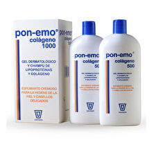 Pon-emo Collagen Dermatological Gel And Shampoo Pack 2x 500ml