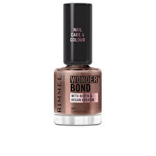 Rimmel London Wonder'bond Nail Polish #007-cappuccino 8ml