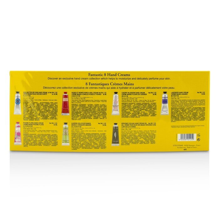 ロクシタン Fantastic 8 Hand Creams Set 8x30ml | Cosmetics Now 日本