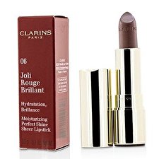 Clarins Joli Rouge Brillant (Moisturizing Perfect Shine Sheer Lipstick) - # 06 Fig 3.5g/0.1oz