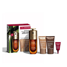 Clarins Visibly Firming Age-defying Set Serum 50ml/day Cream 15ml/night Cream 15ml/eye Gel 3ml 83ml