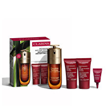 Clarins Replenishing Age-defying Set Serum 50ml/day Cream 15ml/night Cream 15ml/eye Gel 3ml 83ml