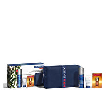 Clarins Men Gel Cream Anti-aging And Firming 4 Pc Set