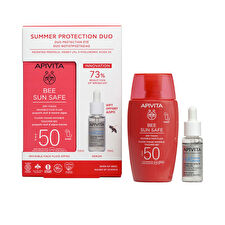 Apivita Bee Sun Safe Dry Touch Facial Fluid Spf50 2-pack