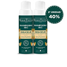Beauterra Shampooing Soin Gentle Dry Shampoo Pack 2x 50 Gr