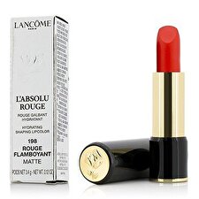 Lancome L' Absolu Rouge Hydrating Shaping Lipcolor - # 198 Rouge Flamboyant (Matte) 3.4g/0.12oz