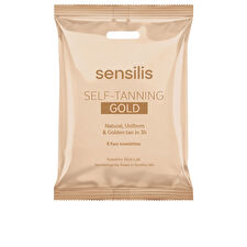 Sensilis Self Tanning Wipes #gold 6 U
