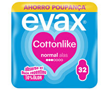 Evax Cottonlike Normal Pads Wings 32 U