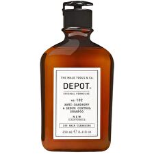 Depot 100 Hair Cleansing No. 102 Clear Formula Botanical Complex Hair Shampoo Anti-dandruff & Sebum Control 1000ml