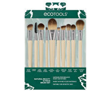 Ecotools Natural Beauty Makeup Brushes Set Of 10