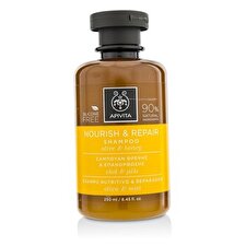 Apivita Nourish & Repair Shampoo with Olive & Honey (For Dry-Damaged Hair) 250ml/8.45oz