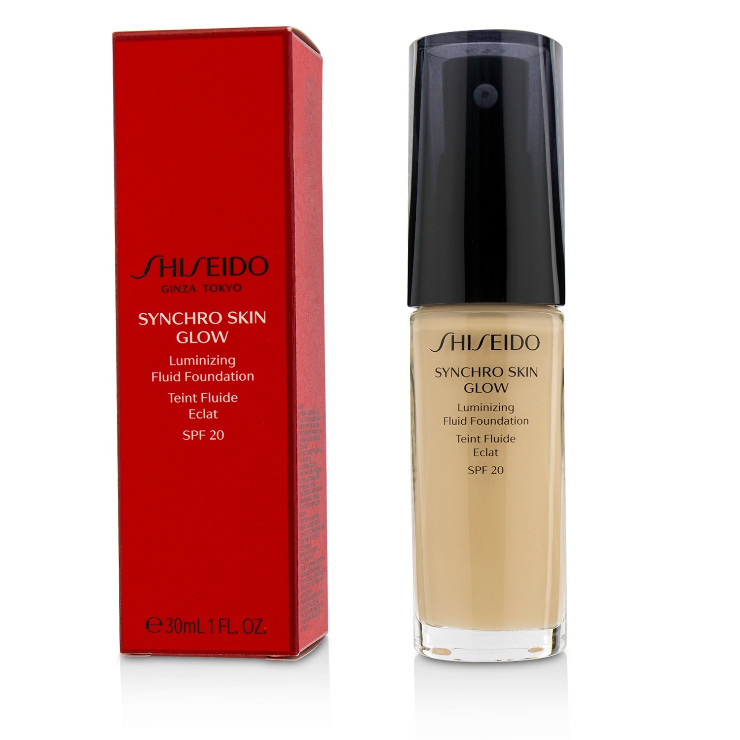 Shiseido Synchro Skin Glow Luminizing Fluid Foundation SPF 20