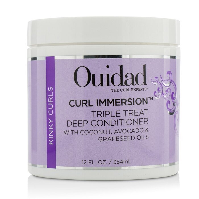 Ouidad Curl Immersion Triple Treat Deep Conditioner (Kinky Curls) 354ml/12oz